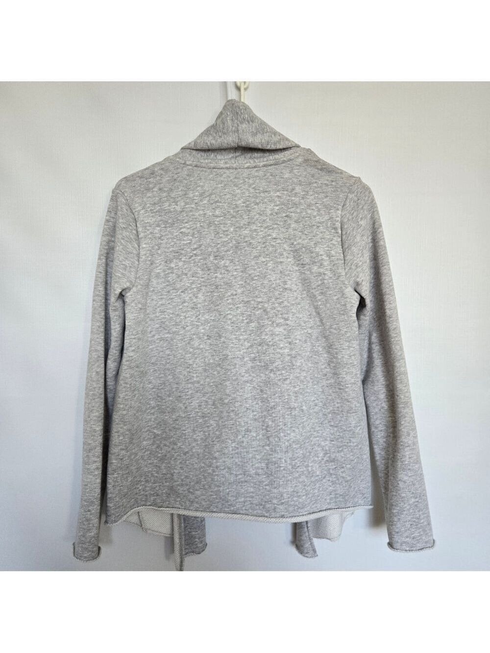 ATHLETA TRANQUILITY SWEATSHIRT CARDIGAN WOMENS OPEN FRONT GRAY (XS) - Picture 2 of 10